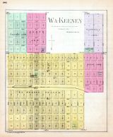 Wa-Keeney, Kansas State Atlas 1887